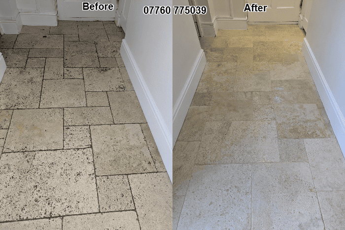 Professional Travertine Cleaning & Restoration In Melton Mowbray 01664784045